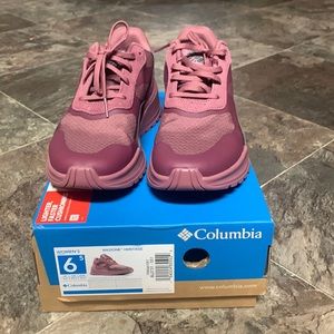 Columbia Wildone Heritage Sneakers, 6.5, Mauve